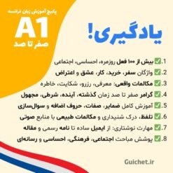 یادگیری افعال و واژگان پایه زبان فرانسه در سطح A1