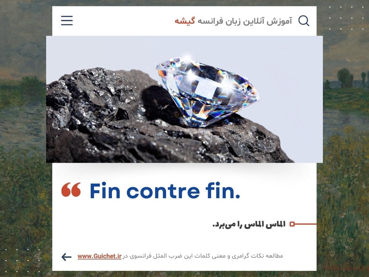 صد ضرب المثل معروف فرانسوی به همراه نکات گرامری