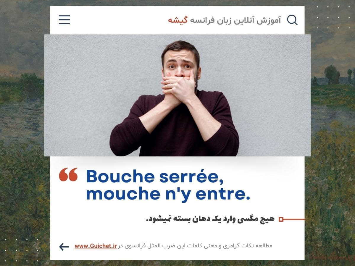 ضرب المثل فرانسوی به همراه نکات گرامر زبان فرانسه