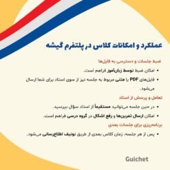 امکانات آموزشی کلاس آنلاین فرانسه سطح A2