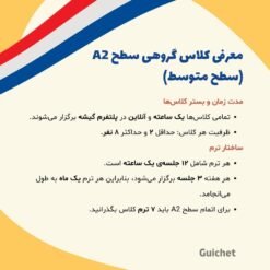 معرفی کلاس گروهی فرانسه سطح A2