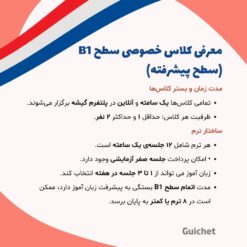 معرفی کلاس خصوصی فرانسه سطح B1