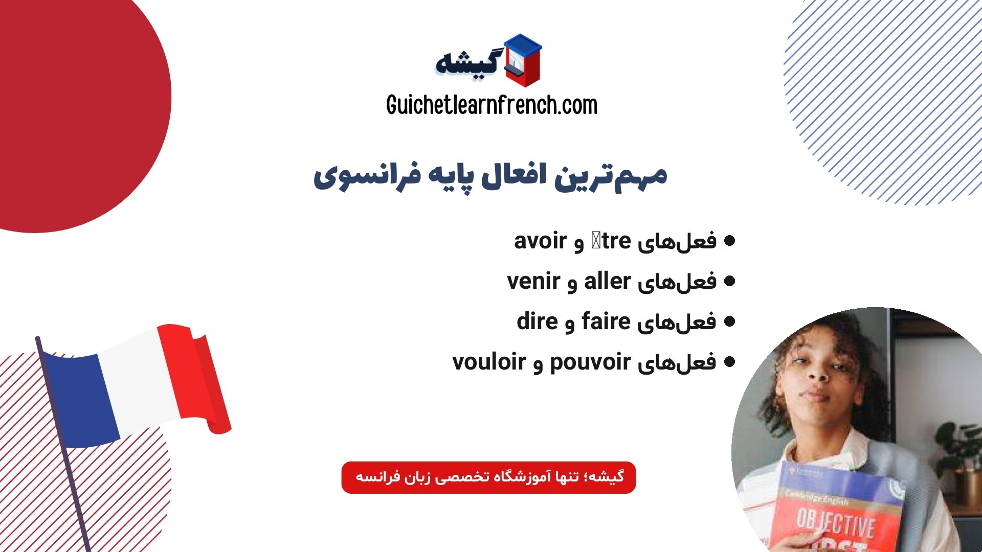 مهم ترین افعال فرانسوی برای مکالمه روزمره