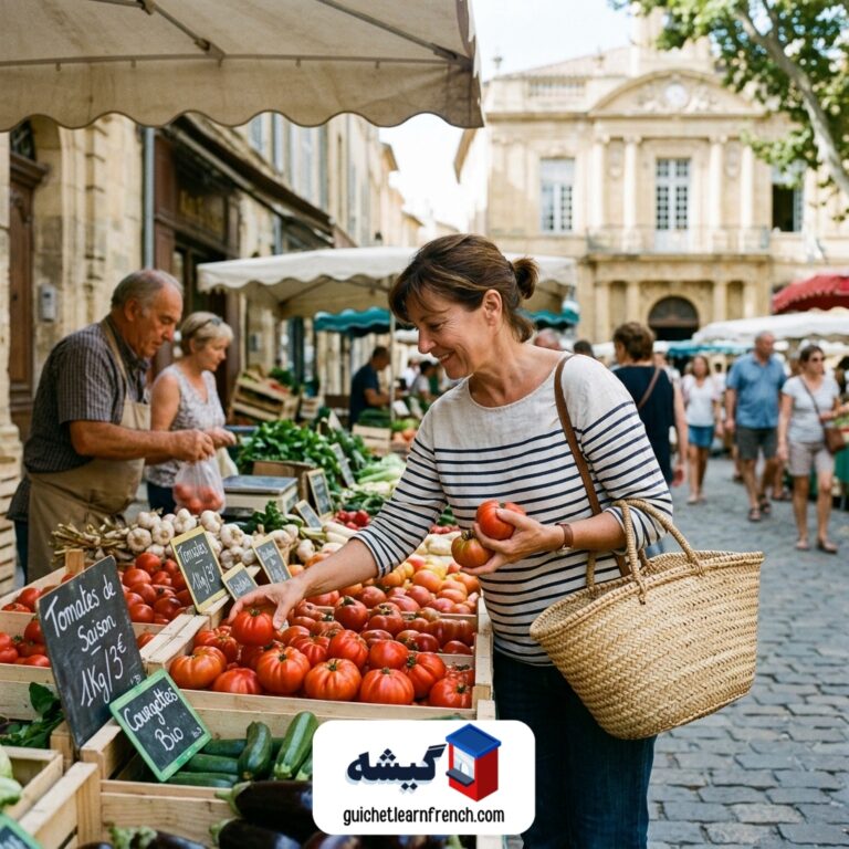 خرید میوه و خوراکی در بازارهای سنتی فرانسه