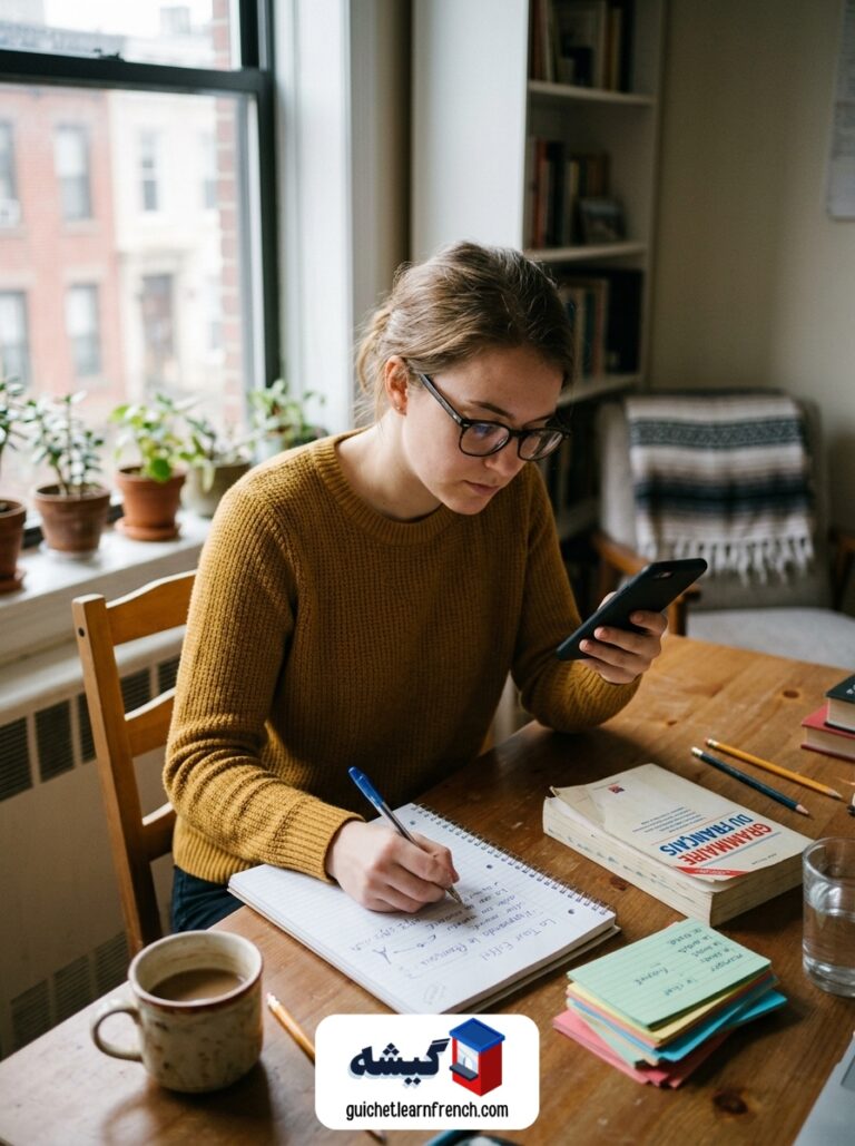 یادگیری زبان فرانسه با گوشی موبایل و اپلیکیشن