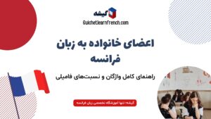 آموزش کامل واژگان و اصطلاحات مرتبط با خانواده در زبان فرانسه + ترجمه فارسی