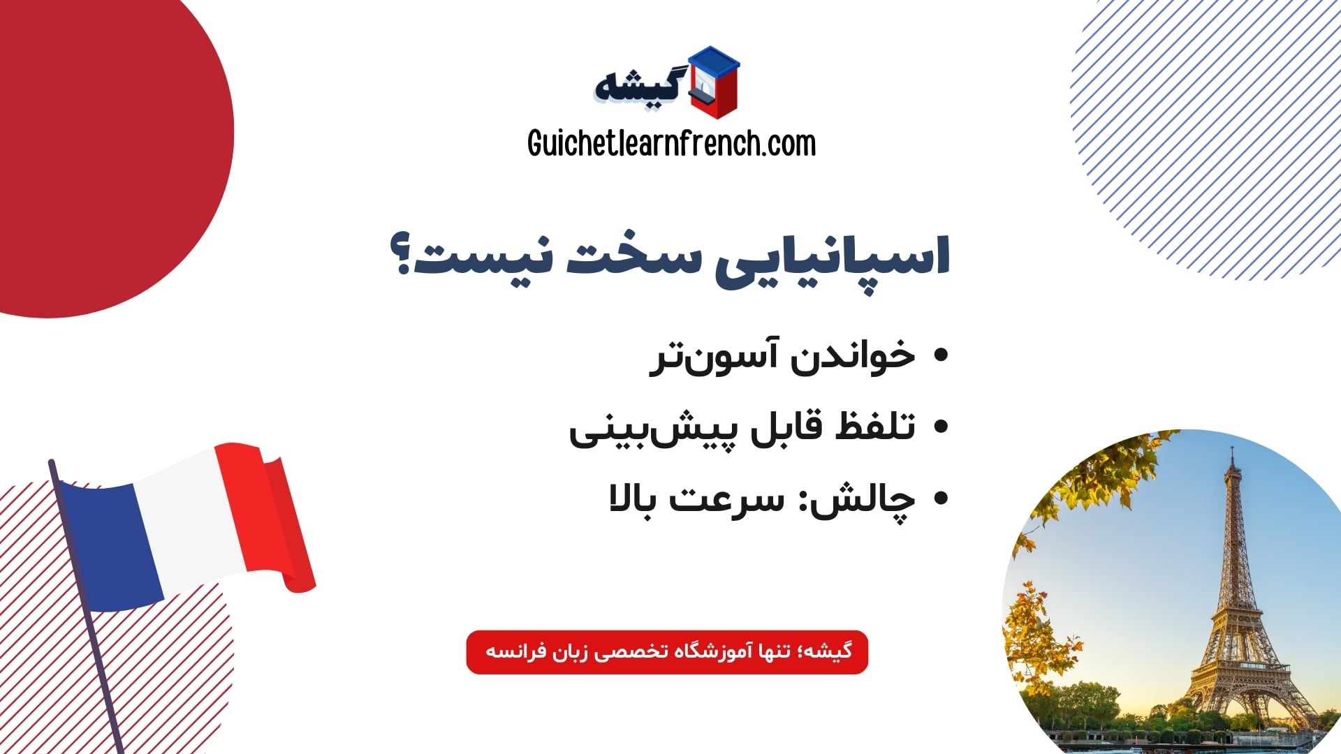 مقایسه سختی زبان اسپانیایی و فرانسه برای زبان‌آموزان