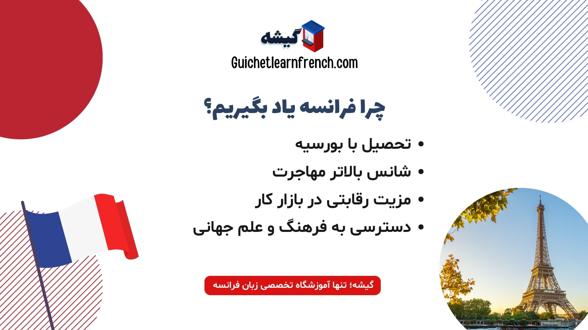 مزایای یادگیری زبان فرانسه برای تحصیل، مهاجرت و کار