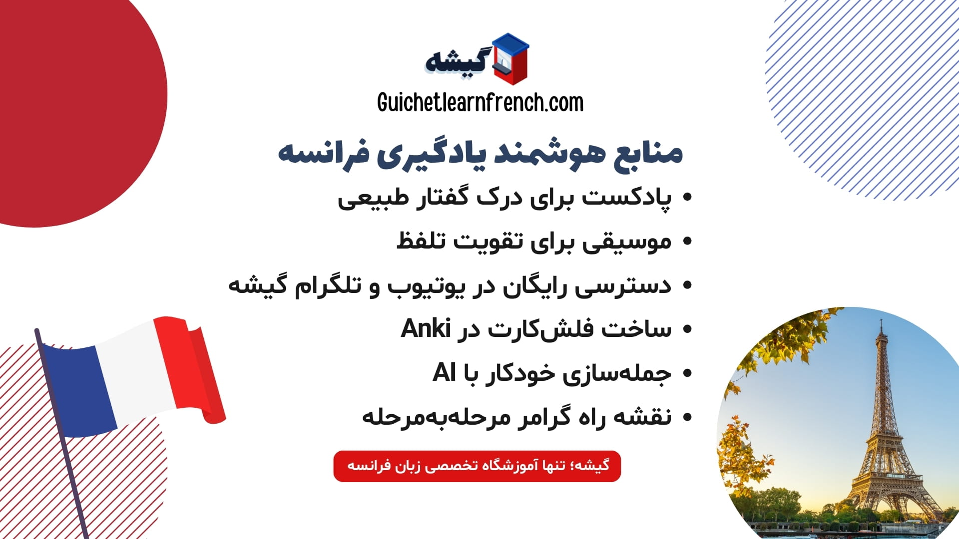 منابع یادگیری زبان فرانسه با هوش مصنوعی