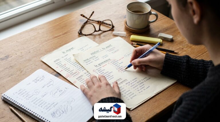 بررسی پاسخ‌ها و تحلیل تمرین‌های جامع درس زبان فرانسه