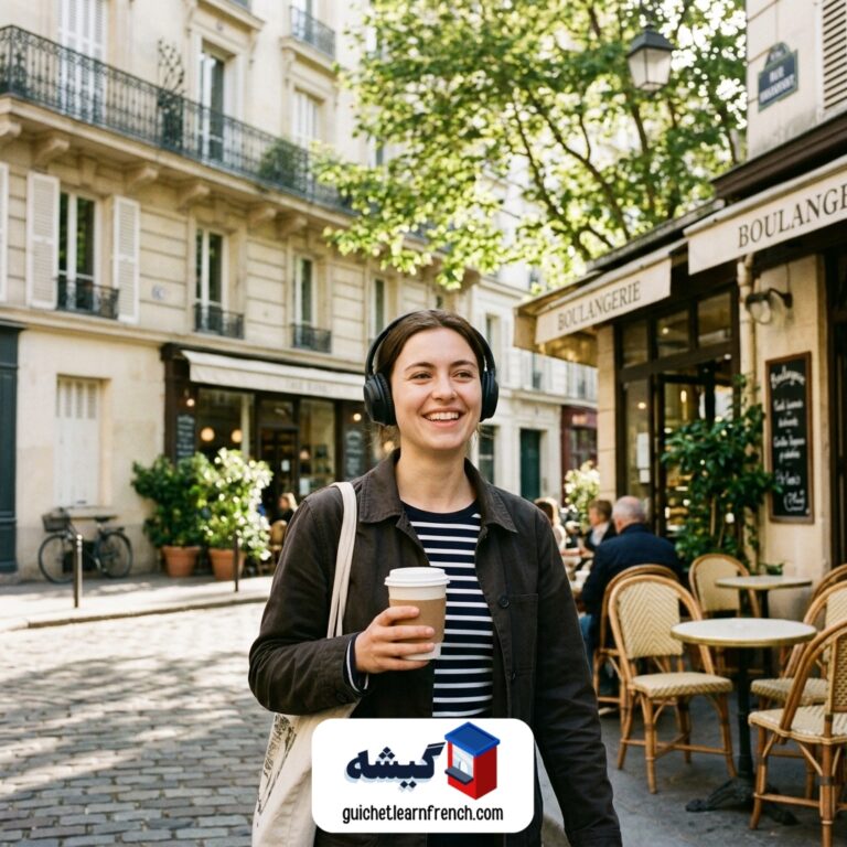 گوش دادن به موسیقی پرانرژی فرانسوی در آغاز روز